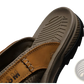 Men's Leather Beach Sandals Outdoor Sport Flip Flops