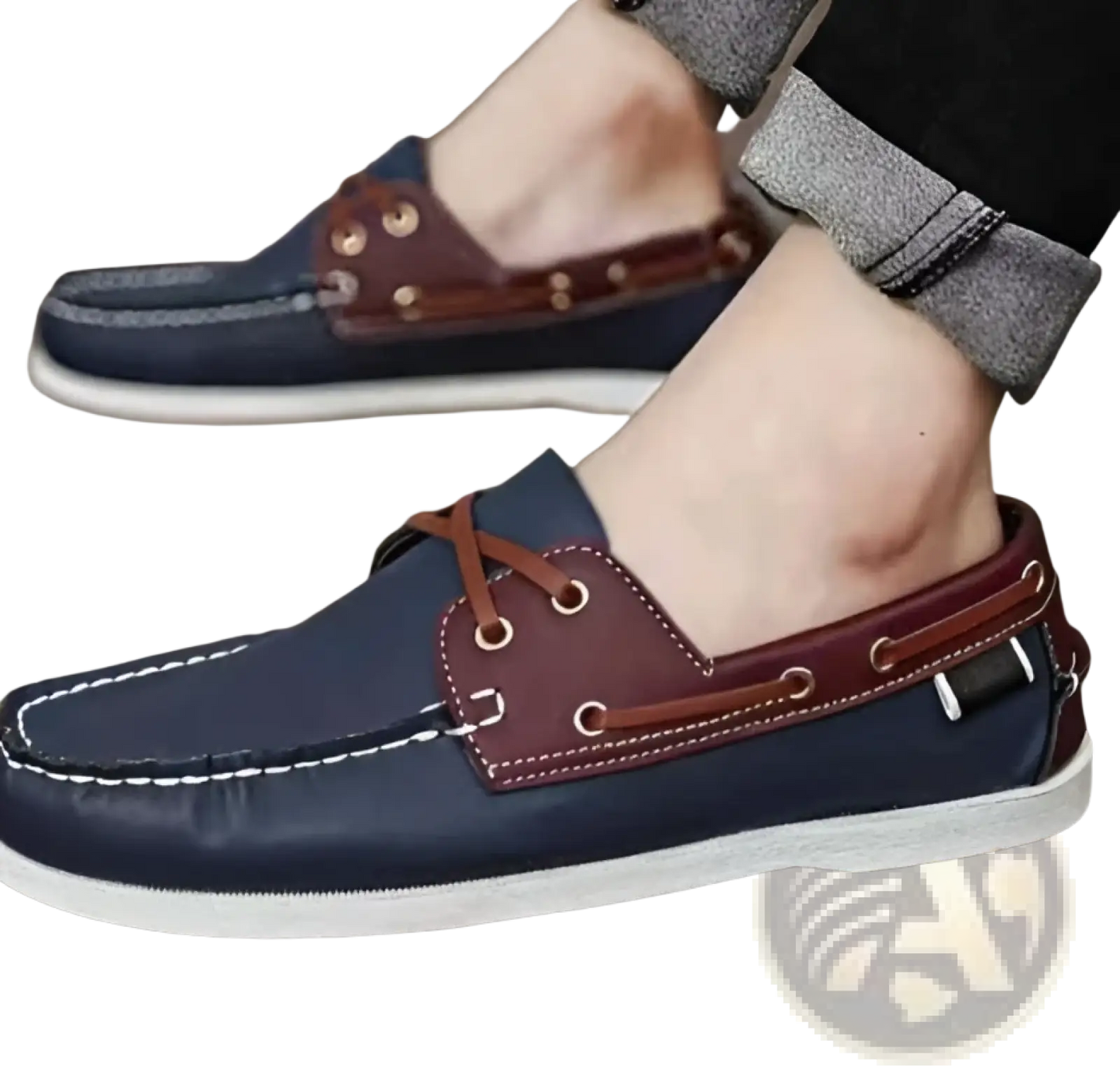 Men's Leather Boat Shoes Business Casual Loafers