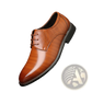 Men's Leather Brogue Oxford Dress Shoes