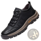 Men's Leather Hiking Shoes Vintage Casual Footwear