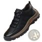 Men's Leather Hiking Shoes Vintage Casual Footwear