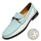 Men's Leather Horsebit Loafers Casual Moccasins