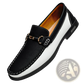 Men's Leather Horsebit Loafers Casual Moccasins