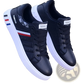 Men's Leather Low Top Sport Fashion Sneakers