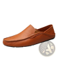 Men's Leather Moccasin Loafers Slip on Shoes