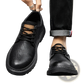 Men's Leather Perforated Business Casual Shoes