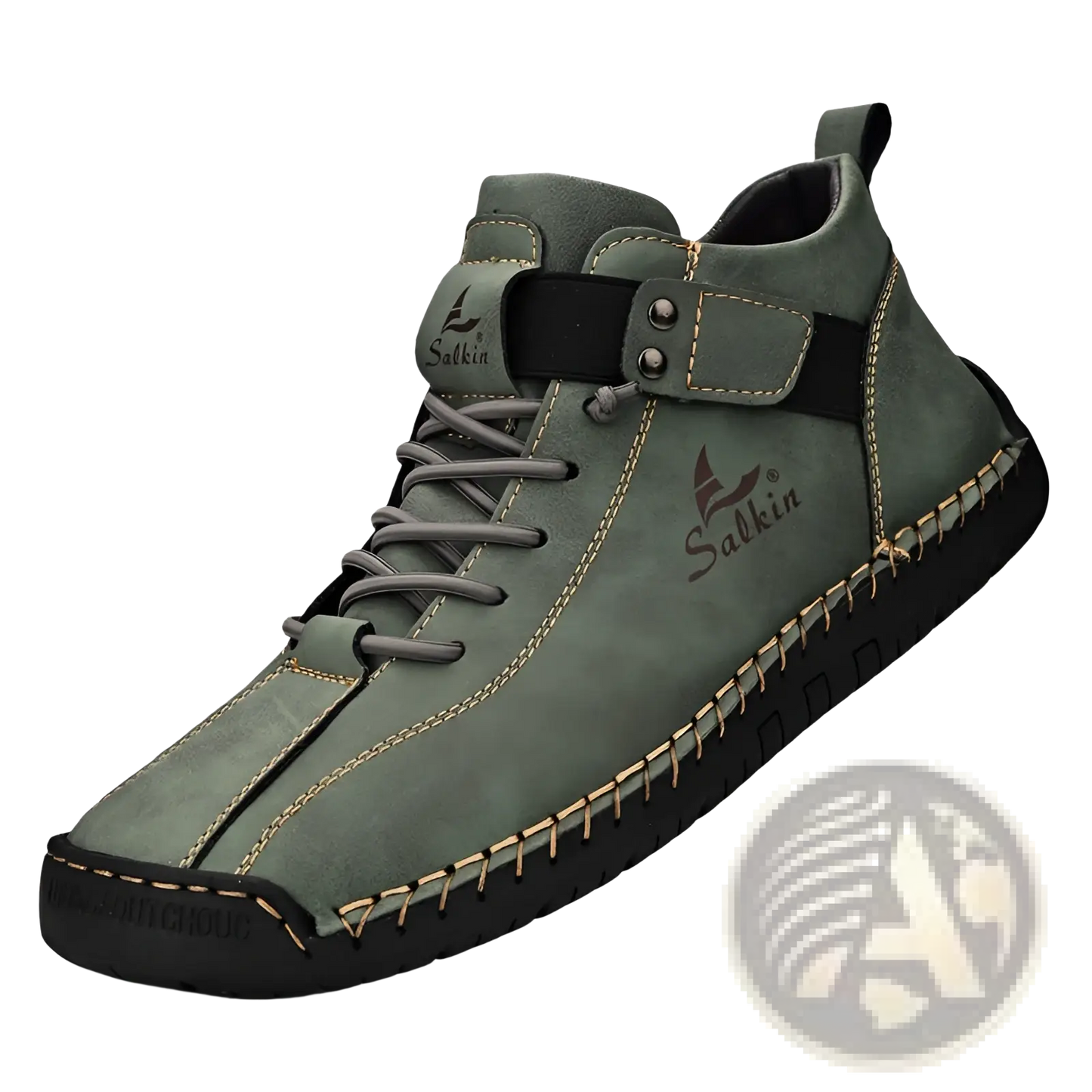 Men's Leather Shoes Plus Size Handmade Salkin Boots