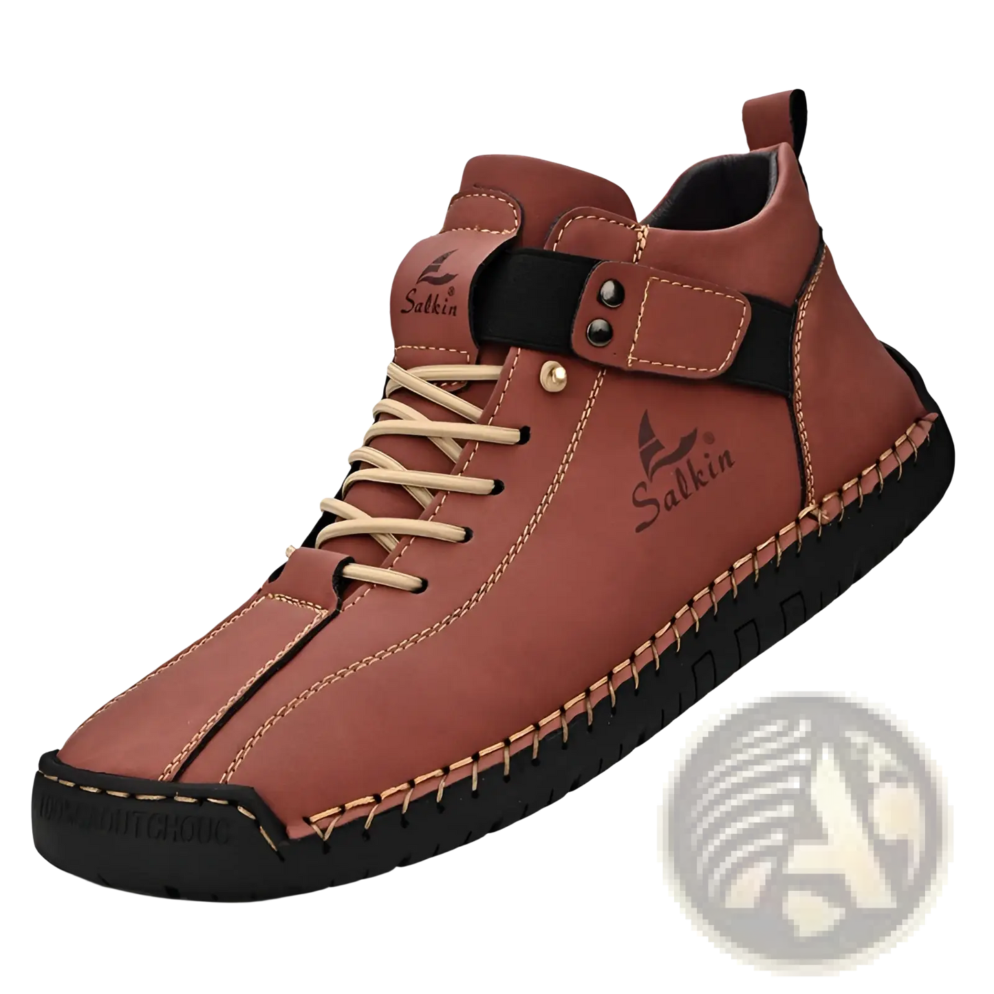 Men's Leather Shoes Plus Size Handmade Salkin Boots