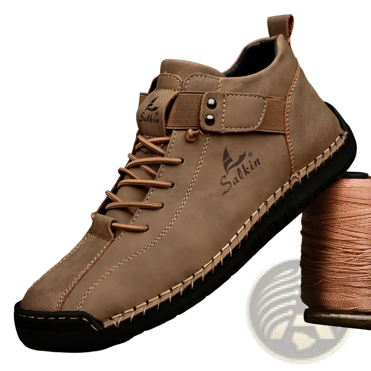Men's Leather Shoes Plus Size Handmade Salkin Boots