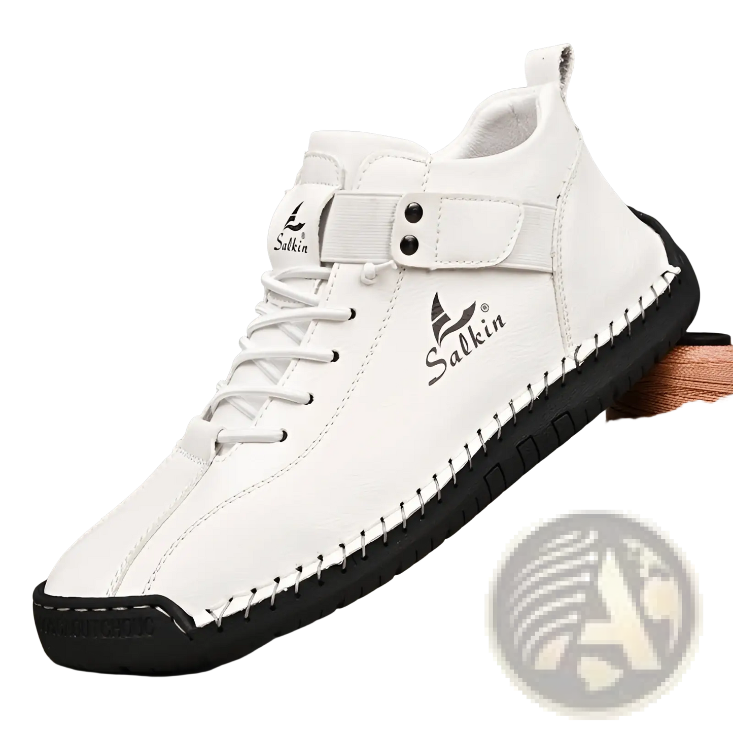 Men's Leather Shoes Plus Size Handmade Salkin Boots