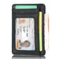 Men's Slim Rfid Blocking Textured Leather Wallet