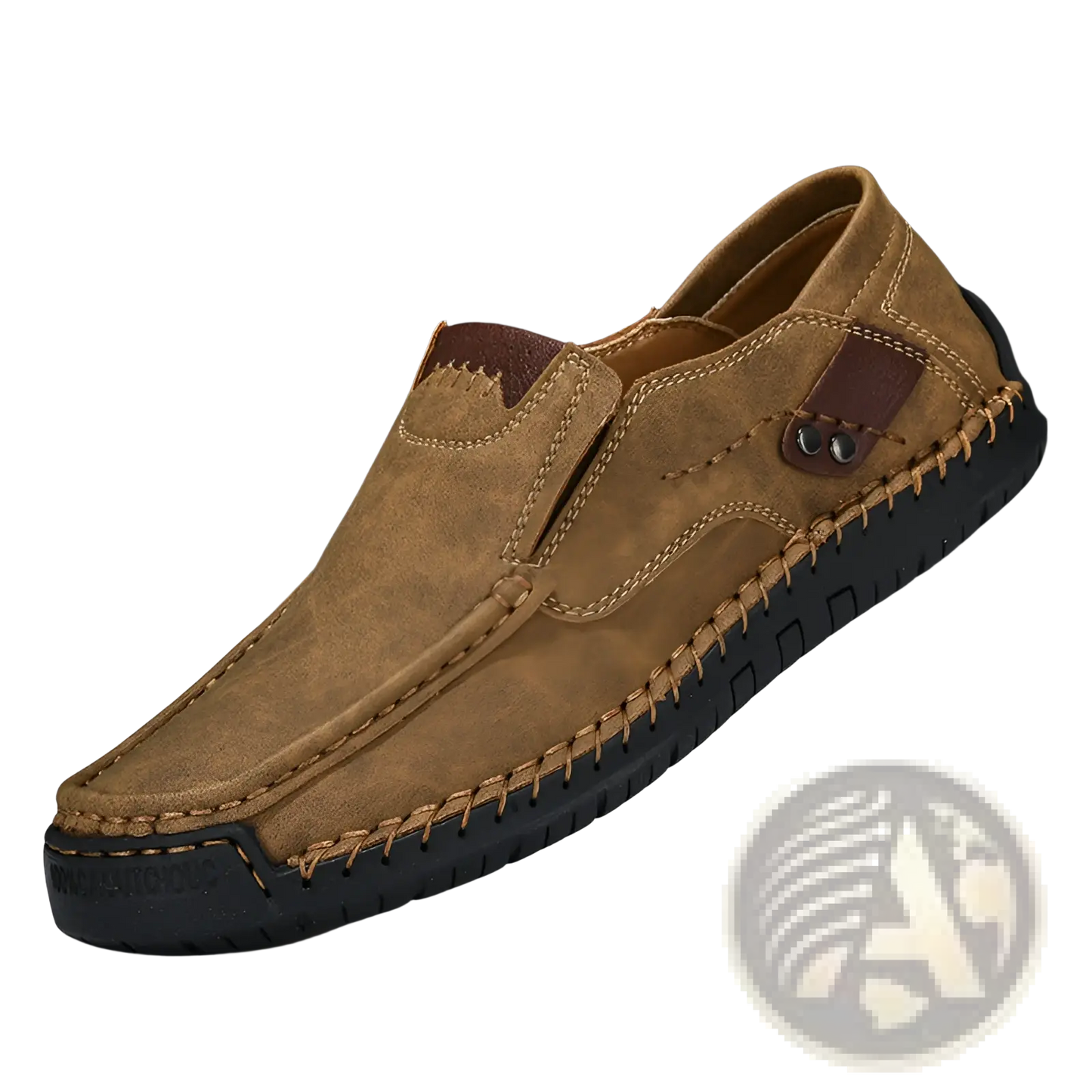 Men's Leather Slip on Casual Outdoor Loafers