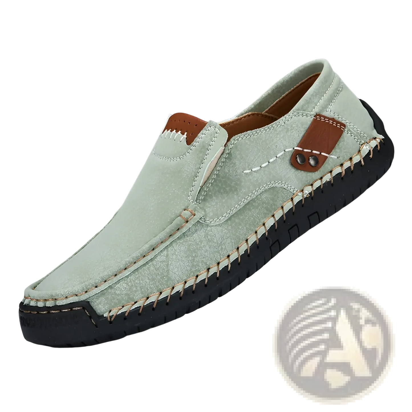 Men's Leather Slip on Casual Outdoor Loafers