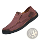 Men's Leather Slip on Casual Outdoor Loafers
