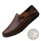 Men's Leather Slip on Loafers Business Casual Shoes