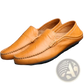 Men's Leather Slip on Loafers Casual Driving Shoes
