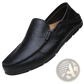 Men's Leather Slip on Loafers Casual Driving Shoes