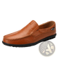 Men's Leather Slip on Loafers Casual Flat Shoes
