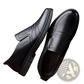 Men's Leather Slip on Shoes with Non Slip Sole