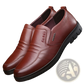 Men's Leather Slip on Shoes with Non Slip Sole