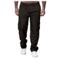 Men's Loose Multi-pocket Elastic Waist Cargo Pants