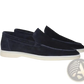 Men's Matte Suede Slip on Loafers with Rubber Sole