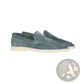 Men's Matte Suede Slip on Loafers with Rubber Sole