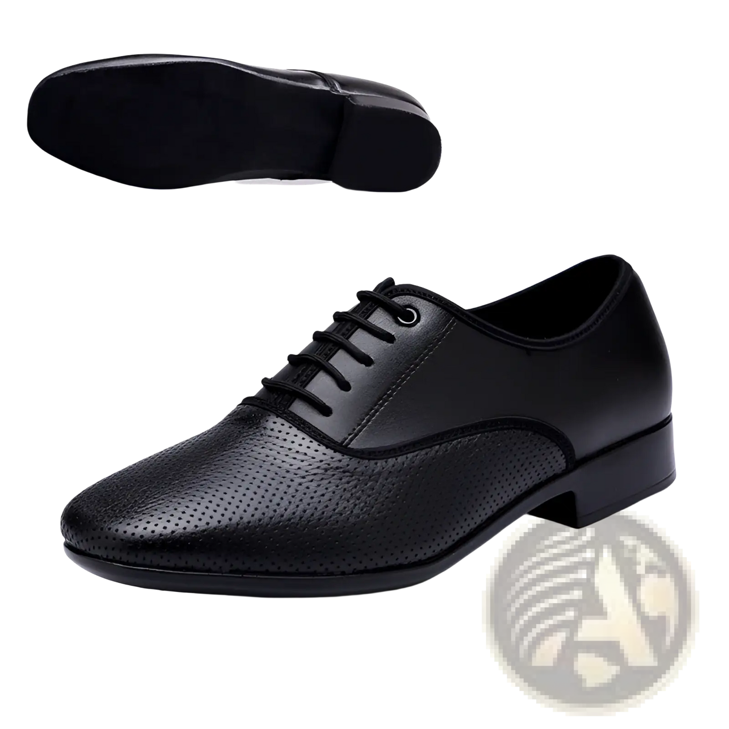 Men's Microfiber Leather Lace Up Dancing Shoes