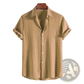 Men's Minimalist Textured Short Sleeve Grid Shirt