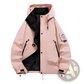 Men's Modern Waterproof Windproof Hooded Utility Jacket