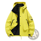 Men's Modern Waterproof Windproof Hooded Utility Jacket
