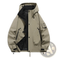Men's Modern Waterproof Windproof Hooded Utility Jacket