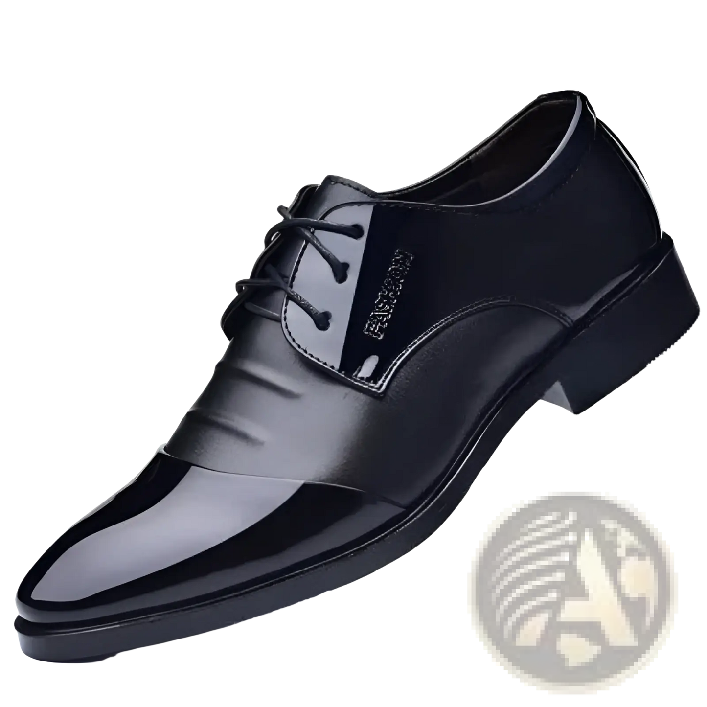 Men's Oxford Leather Shoes British Style Pointed Toe