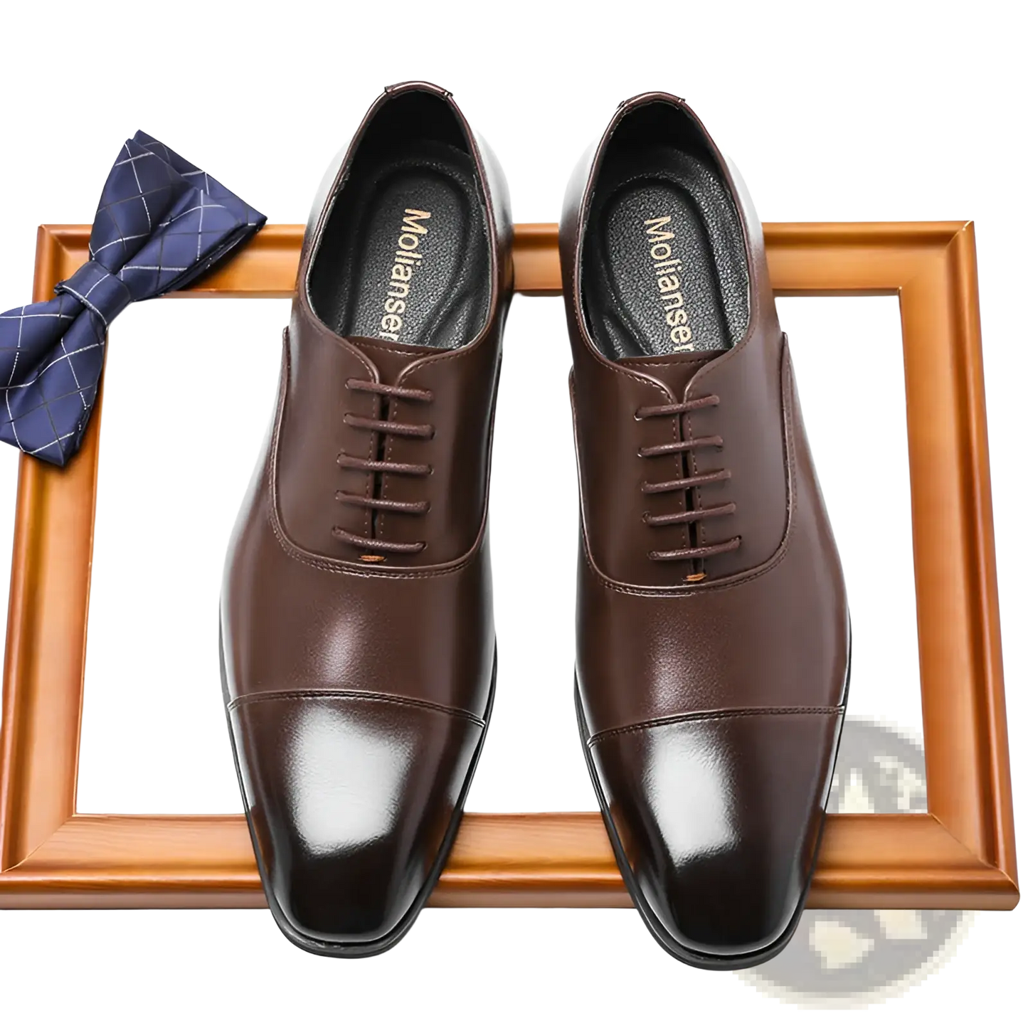 Men's Oxford Leather Shoes Japanese Dress Style