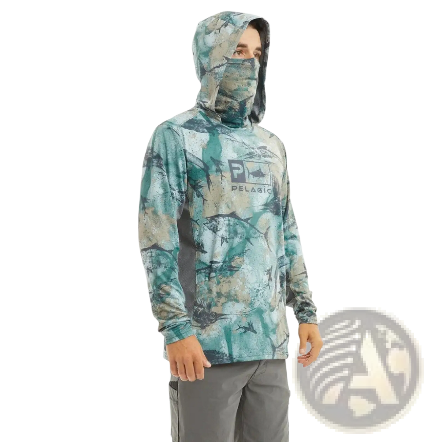 Men's Pelagic Uv Protection Ice Silk Fishing Hoodie