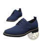 Men's Plus Size British Style Suede Casual Oxford Shoes