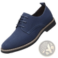 Men's Plus Size British Style Suede Casual Oxford Shoes