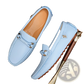 Men's Plus Size Leather Driving Moccasin Loafers