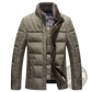 Men's Premium Fur Lined Quilted Down Winter Jacket