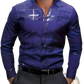 Men's Premium Geometric and Printed Long Sleeve Button Down