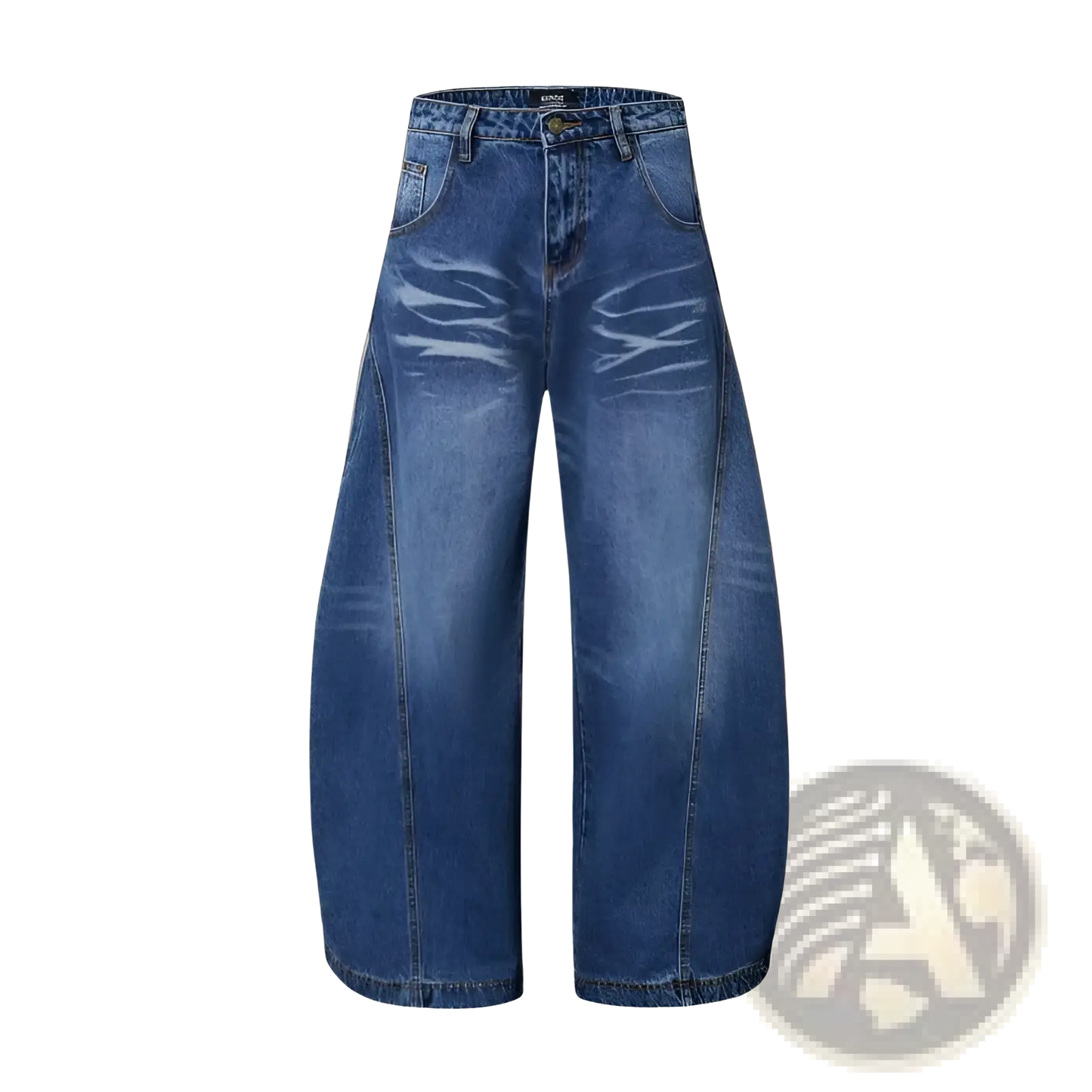 Men's Premium Relaxed Wide Leg Denim Jeans