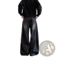 Men's Premium Relaxed Wide Leg Denim Jeans