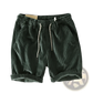 Men's Premium Ribbed Corduroy Drawstring Shorts