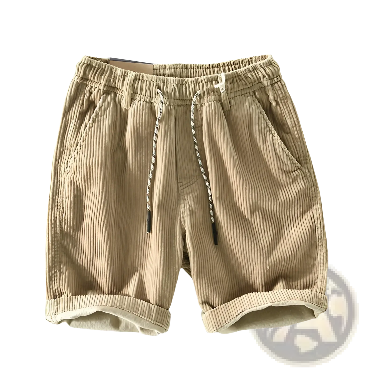 Men's Premium Ribbed Corduroy Drawstring Shorts