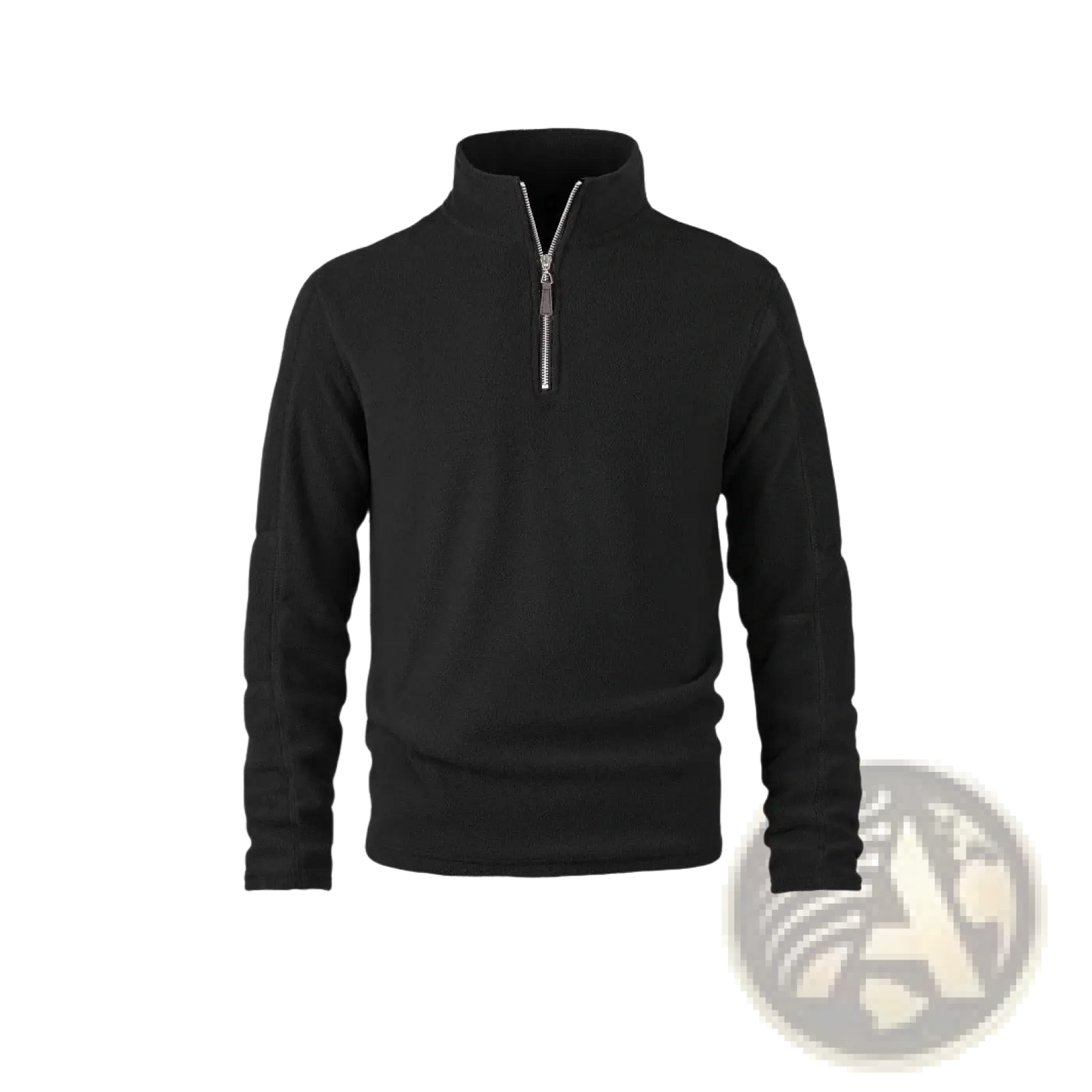 Men's Quarter Zip Polar Fleece Pullover Hoodie
