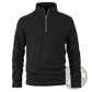 Men's Quarter Zip Polar Fleece Pullover Hoodie
