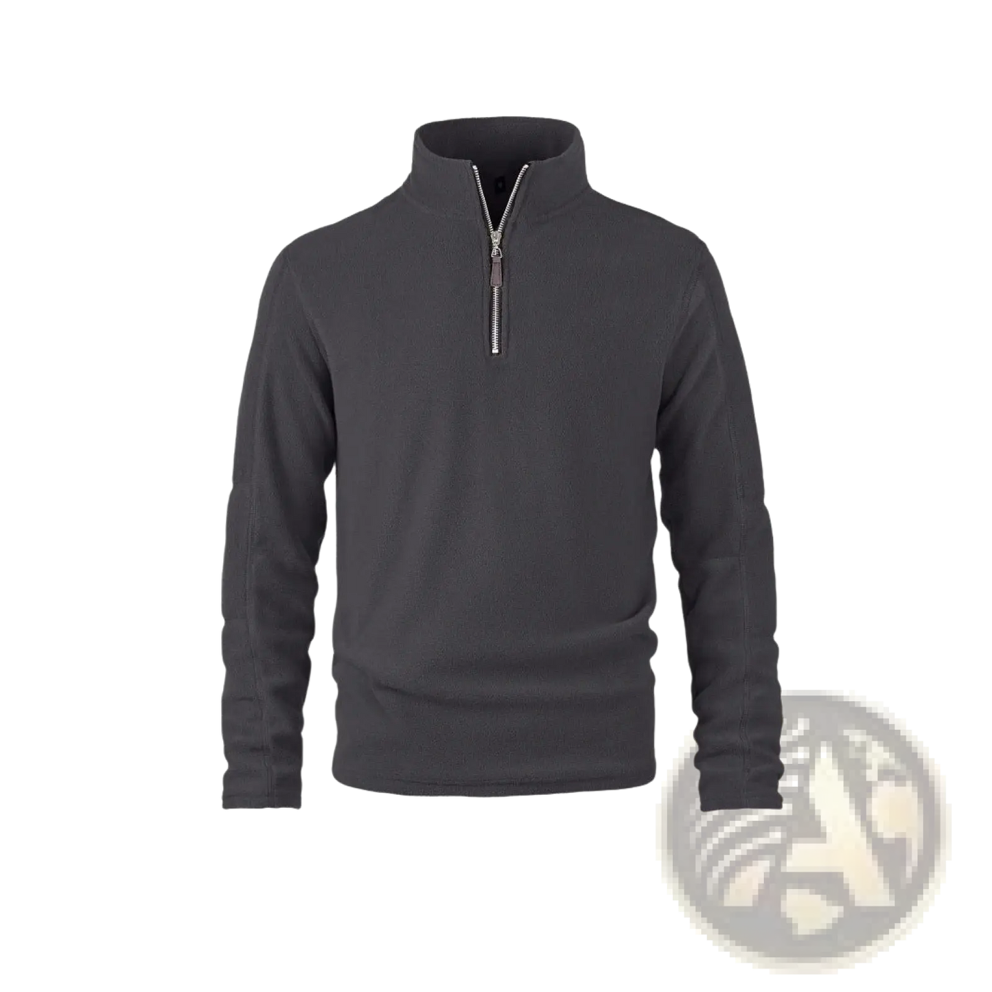 Men's Quarter Zip Polar Fleece Pullover Hoodie