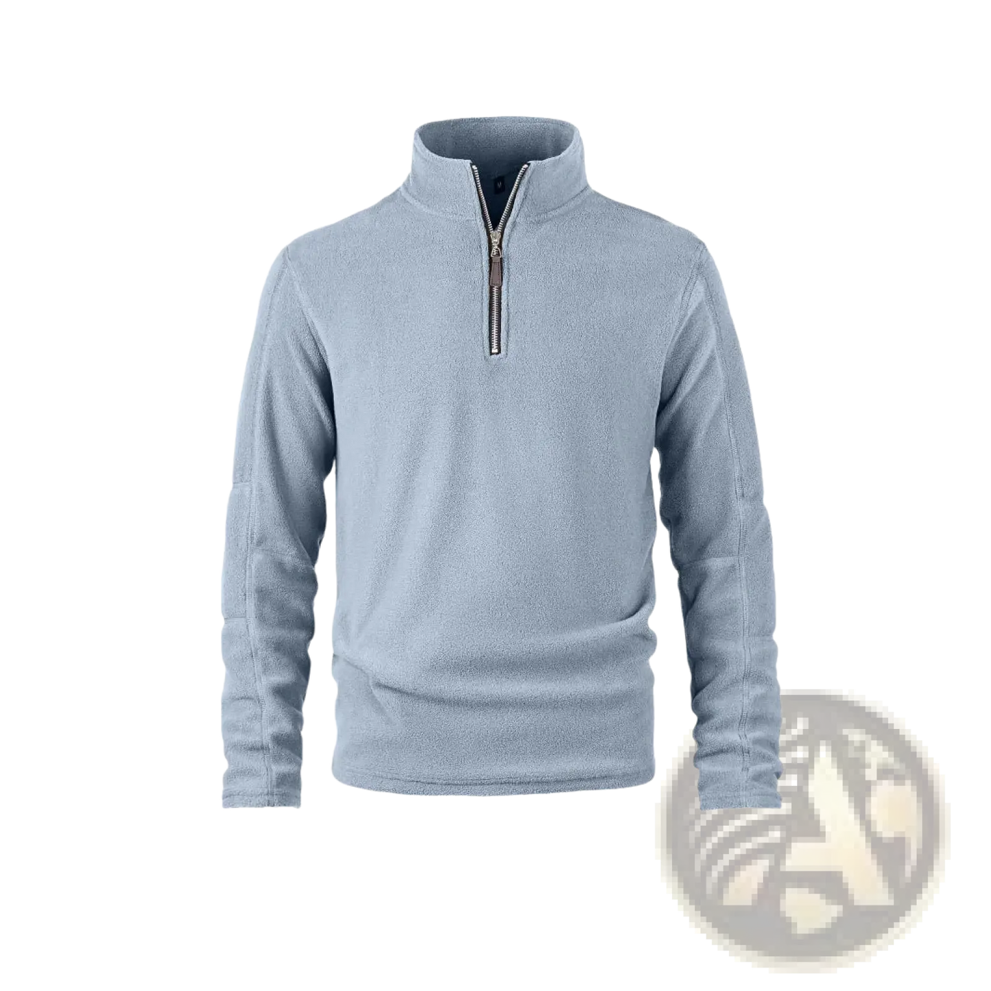 Men's Quarter Zip Polar Fleece Pullover Hoodie