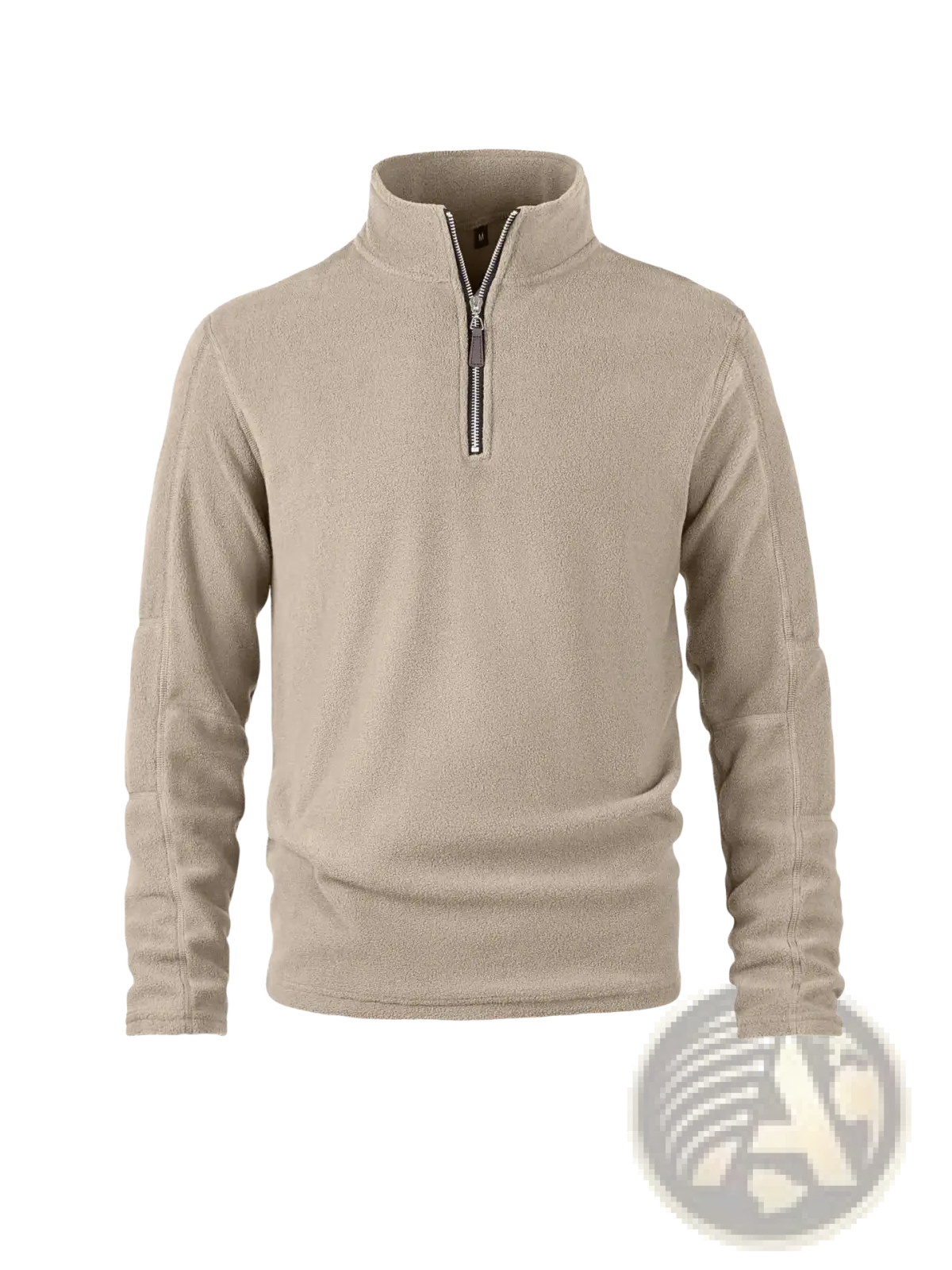 Men's Quarter Zip Polar Fleece Pullover Hoodie