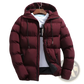 Men's Quilted Cotton Hooded Puffer Jacket